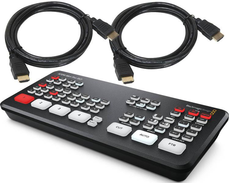 Blackmagic ATEM Mini Pro ISO Switcher - SWATEMMINIBPRISO - BMD