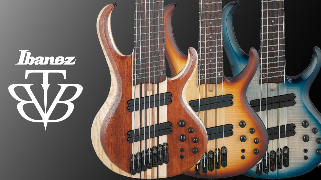 IBANEZ「BTB シリーズ」より5弦モデル、7弦モデル新登場！！
