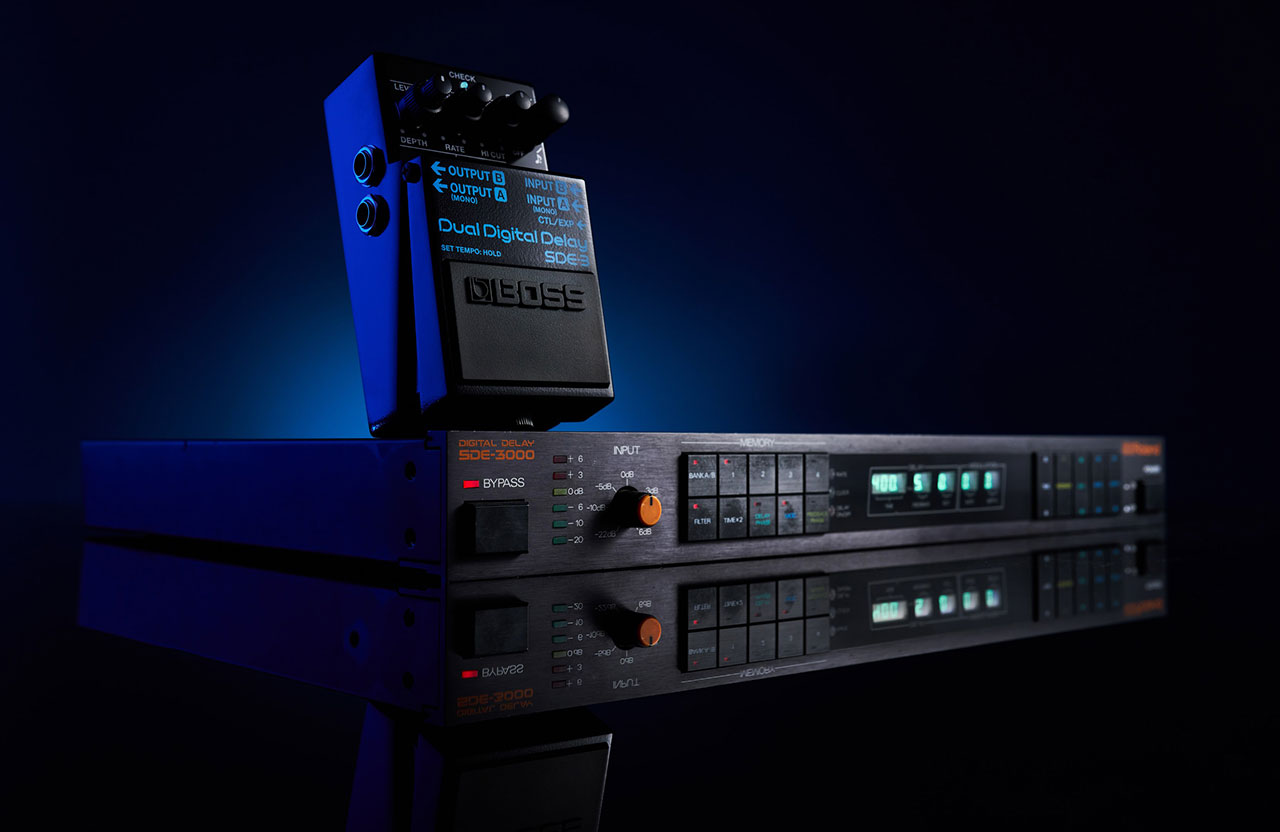 BOSSからSDE-3000を再現したディレイ「SDE-3」が発売。