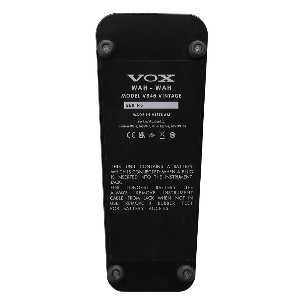 VOXからビンテージVOXワウを完全再現したVRM-1とV846 Vintageが発売！