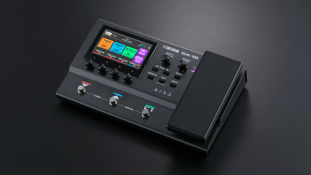 BOSS ギタリストの理想を実現したマルチエフェクターが発売！