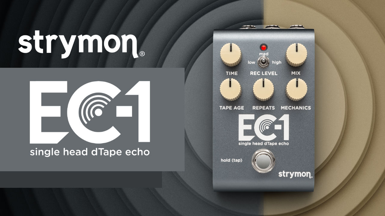 strymonからステレオテープエコー「EC-1 single head dTape echo」が発売。