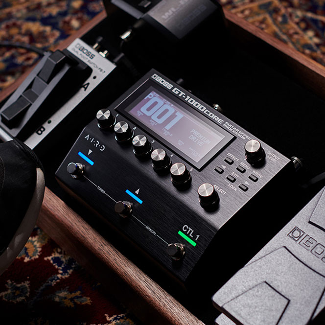 GT-1000をポータブルなサイズに凝縮！BOSS GT-1000COREが発売！ - Discover