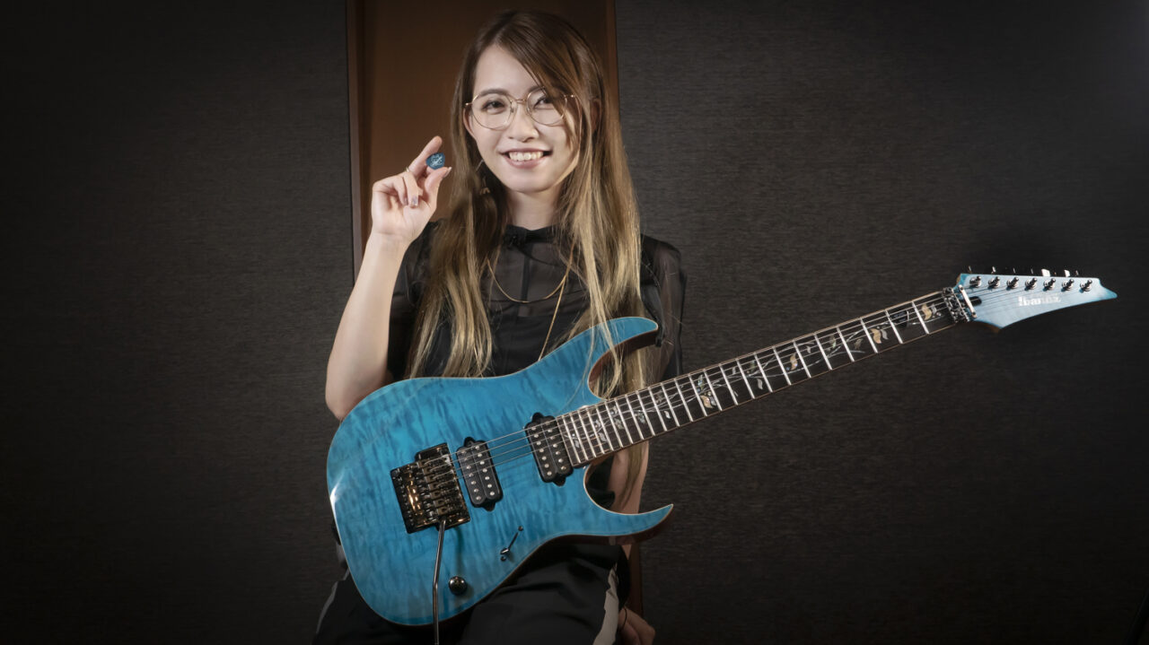 nemophila ハラグチサン ピック Ibanez HAZUKI (NEMOPHILA