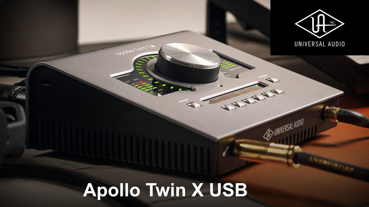 Universal Audioから「Apollo Twin X USB Heritage Edition」が発売!