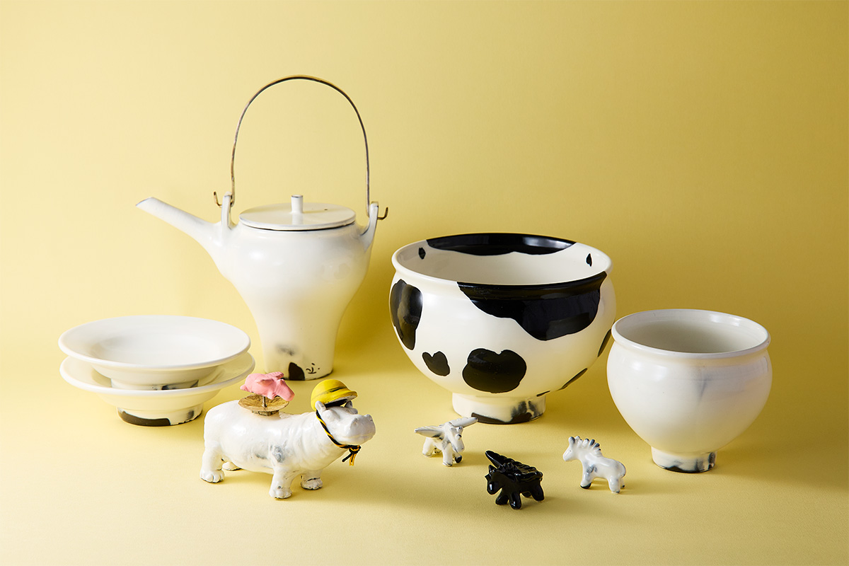 渋谷パルコ《鈴木環のプロダクト》ピジョンカップと干支のフェーブ展