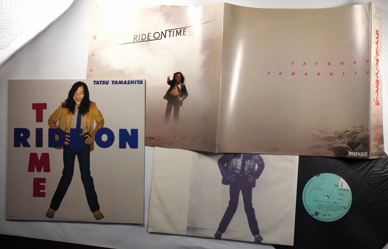 山下達郎 『RIDE ON TIME 』 maxell 大型ポスター 非売品 山下達郎