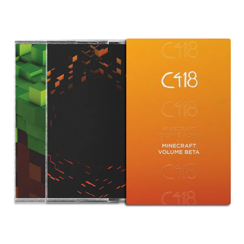 MINECRAFT VOLUME ALPHA + BETA BUNDLE(2MT-SET)/C418/大人気箱庭