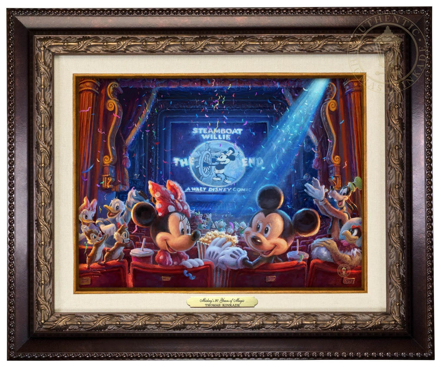 Disney 90 Years of Mickey - Canvas Classics By Thomas Kinkade