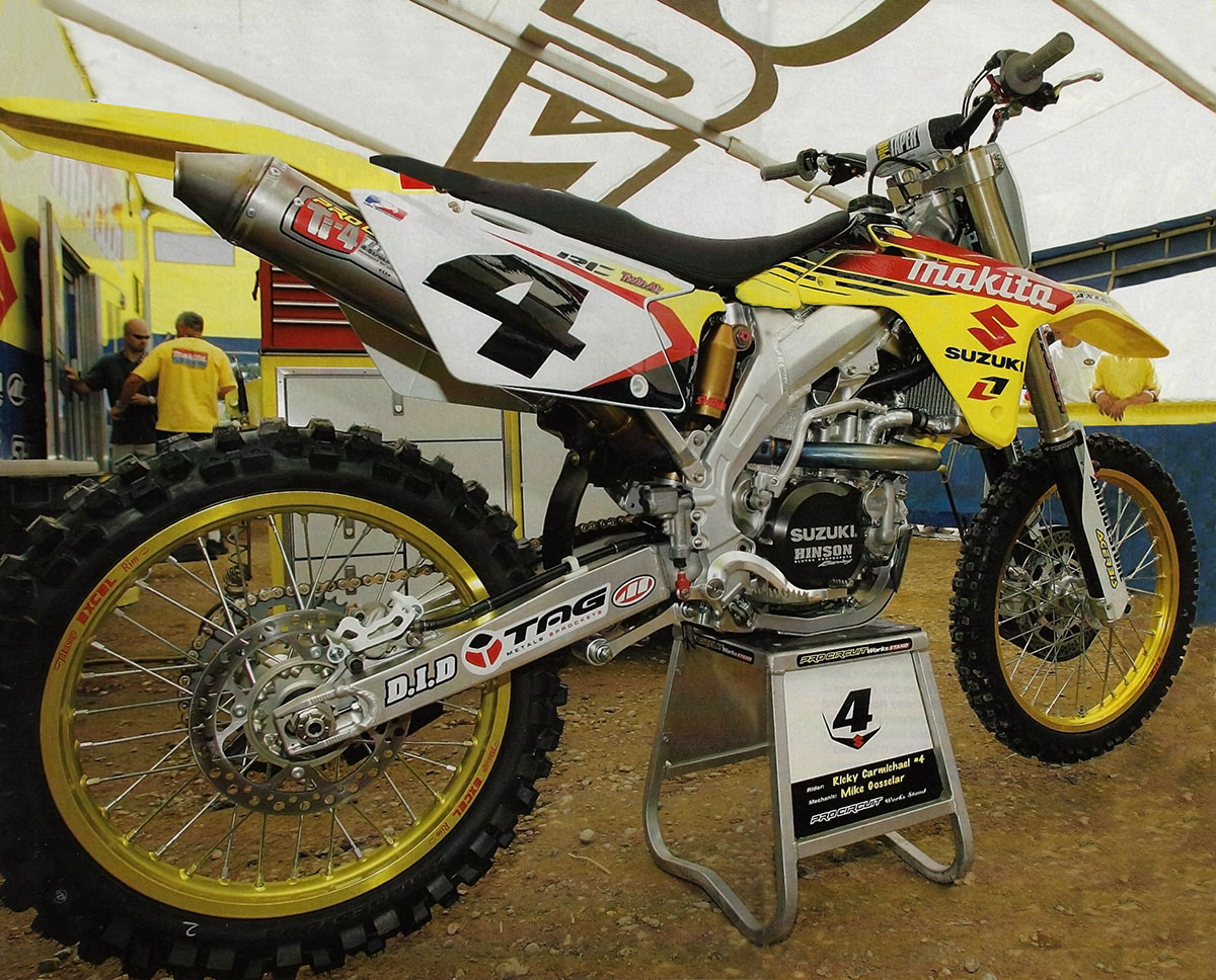 リッキーカーマイケルと最初のRM-Z450-ダートバイクマガジン