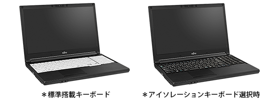 富士通パソコン | ダイレクトシリーズ A746/RW、A576/RW 外観ページ