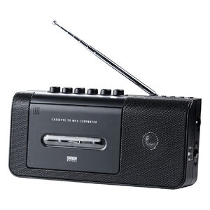 カセットテープをUSBに変換するプレーヤー オートリバース機能搭載