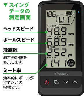 GST-7 BLE ゴルフスイングトレーナー | Yupiteruダイレクト｜Yupiteru