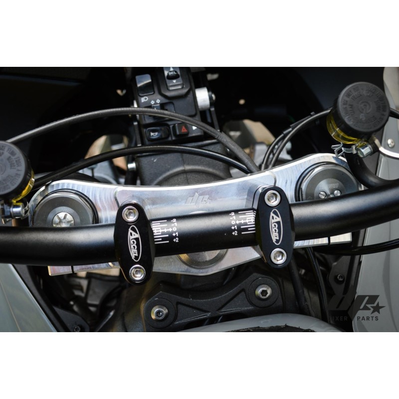 Reinforced Upper Triple Tree Clamp Kawasaki ZX6R 636 (2013-2025) Stunt