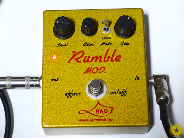 ギター Hao Rumble MOD Hao Rumble MOD Overdrive/Booster Pedal
