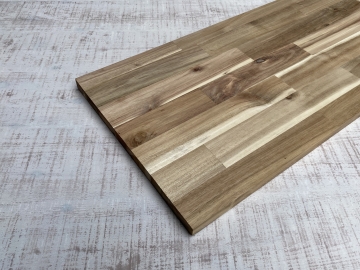 アカシア集成材15ミリ幅90縦45奥行45蜜蝋オイル仕上げ アカシア集成材