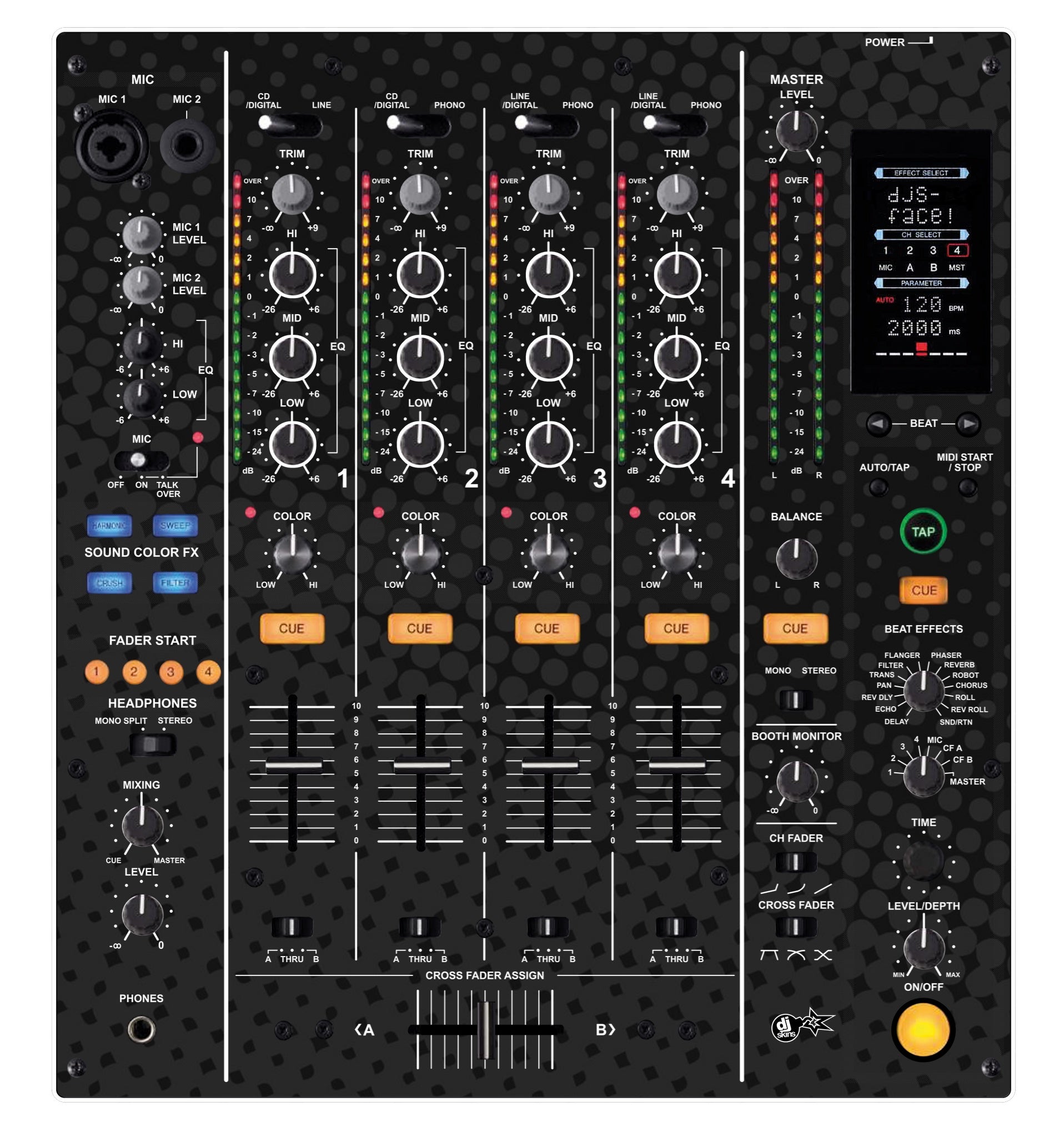 Pioneer DJM-800 [DJ MIXER]