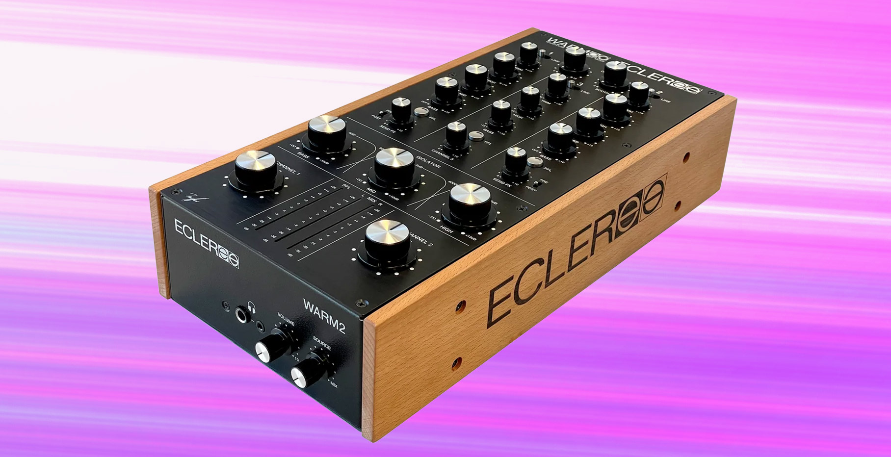 Ecler DJ is back, launches WARM2 rotary mixer - DJ TechTools