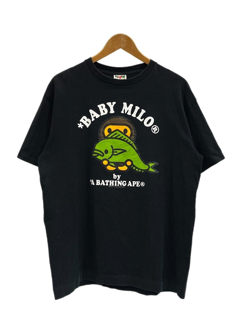 ア ベイシング エイプ A BATHING APE 90s 00s BABY MILO DOLPHIN Tee