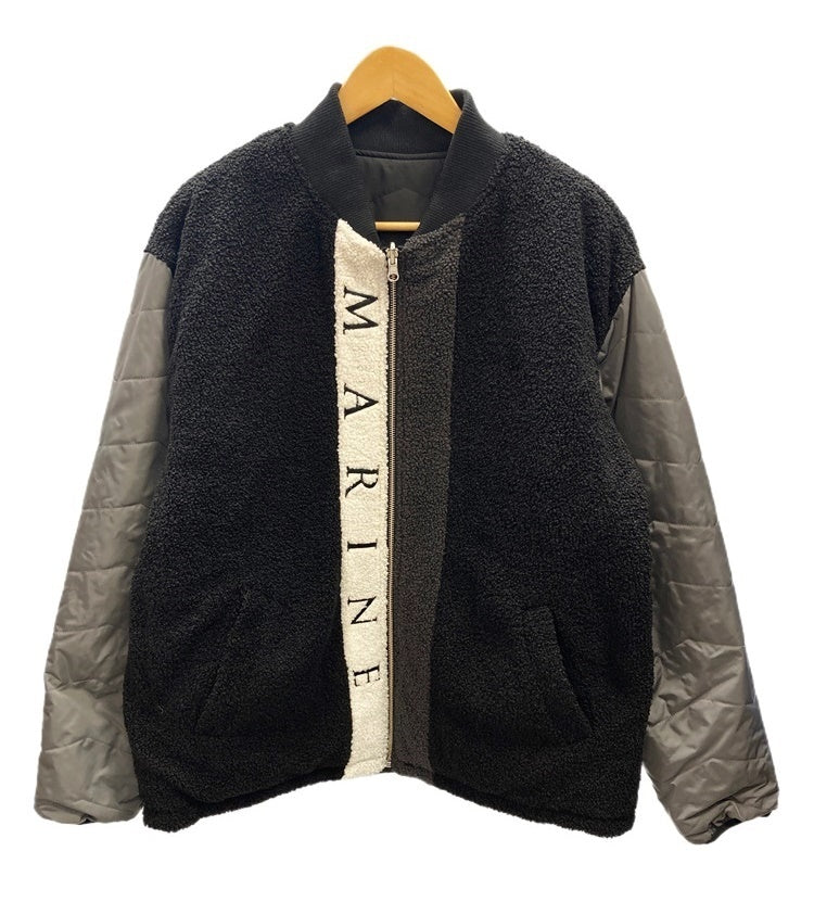 muta MARINE/ムータ マリン リバーシブル フーデッドボアジャケット