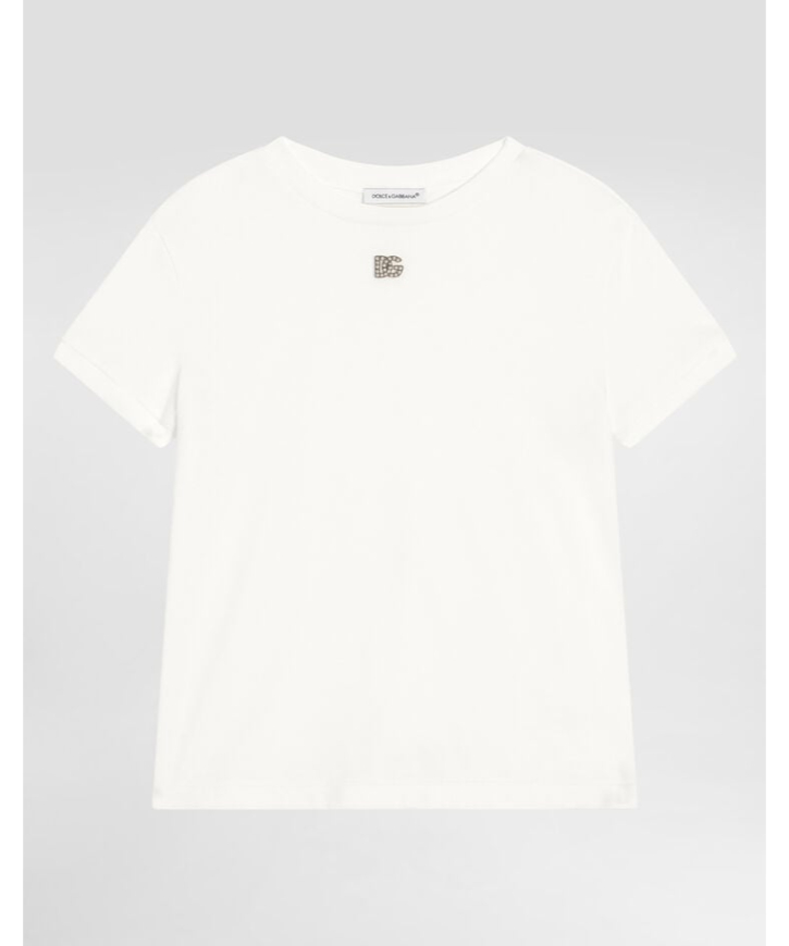 DOLCE & GABBANA_children通販 | DGロゴ ジャージー Tシャツ【送料無料