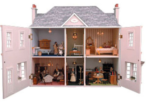 イギリス製 ドールハウス（組立キット12分の1）オークハウス（ジョージ