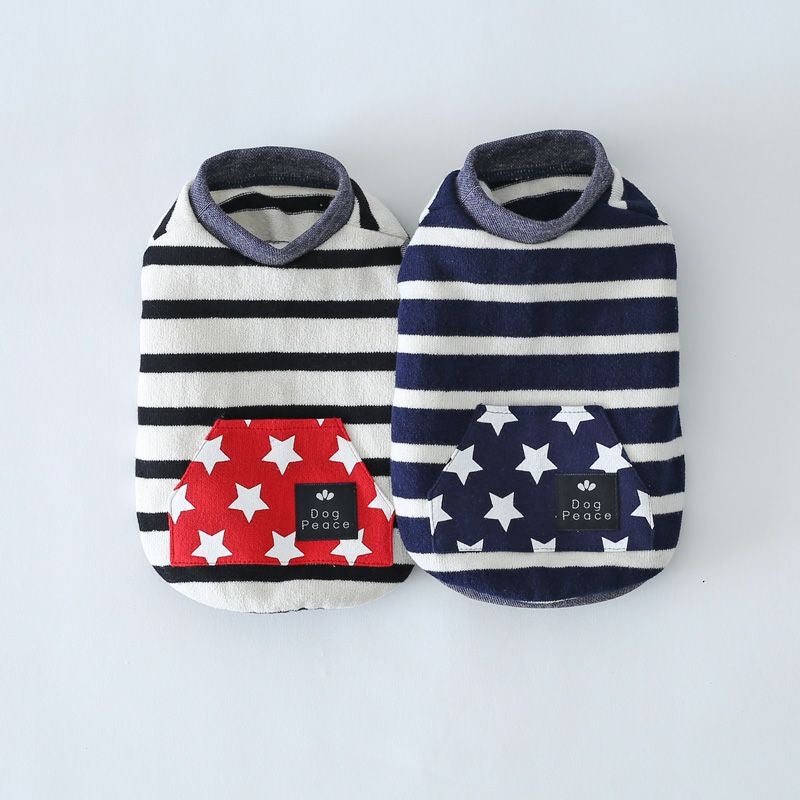 カット版・小型犬服型紙】 カンガルーポケット付きベスト | 犬服通販