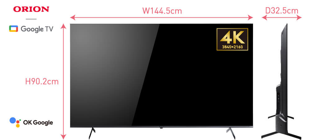SMART TV series 販売終了モデル 【公式】ORION（オリオン）日本思考の