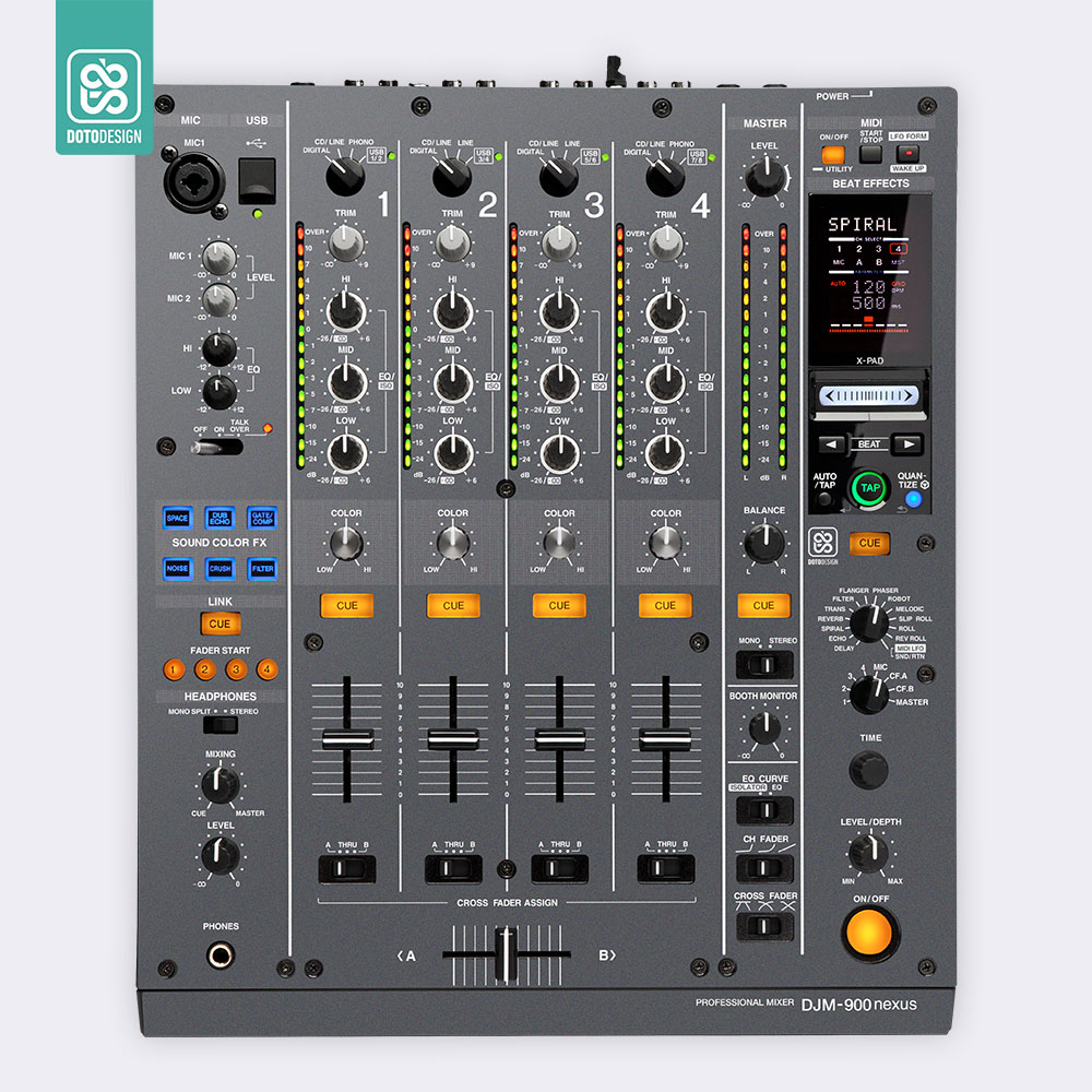 Pioneer DJM-900nexus パイオニア DJミキサー Pioneer DJM-900NXS