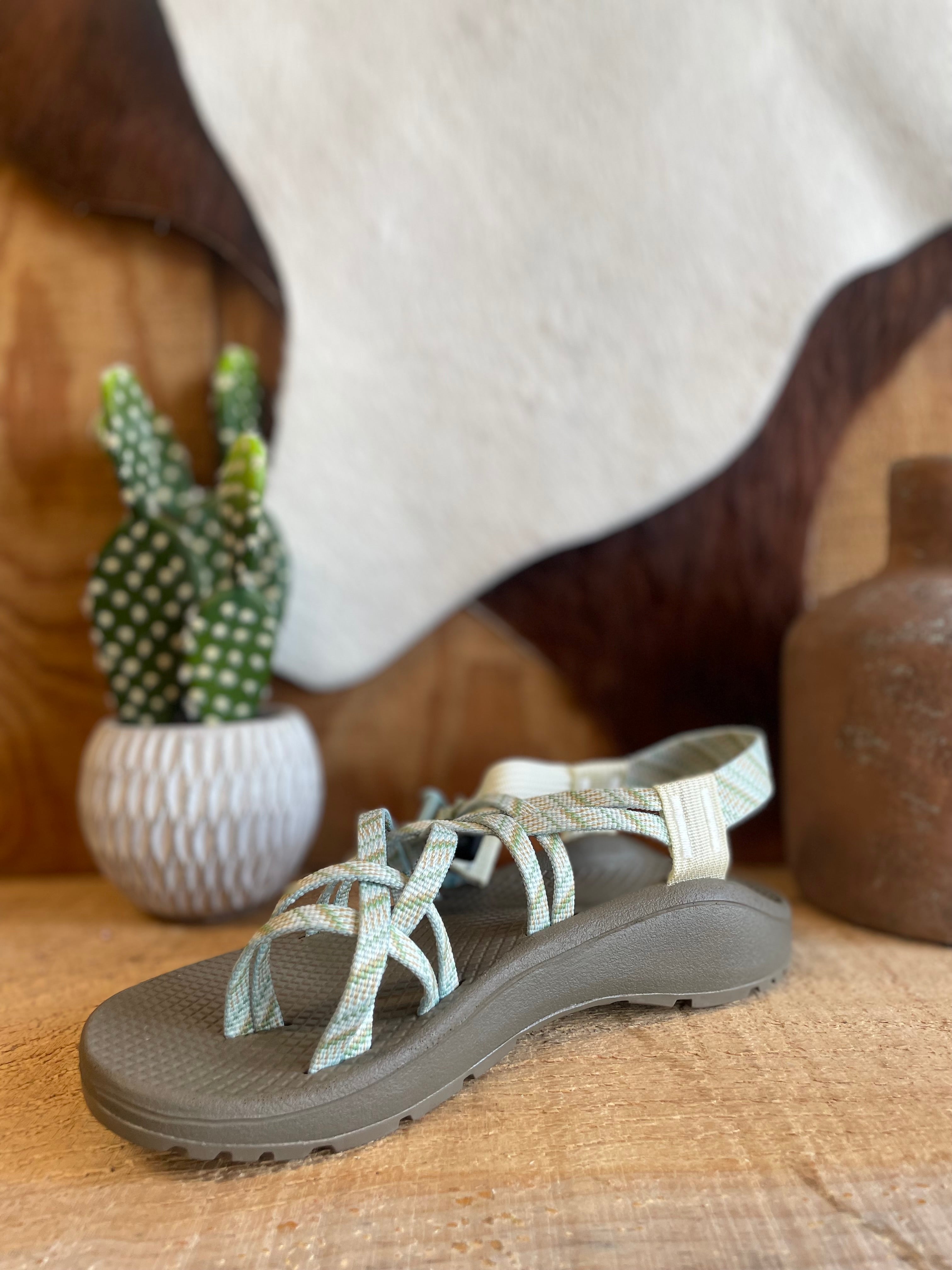 WOMEN'S ZX/2 CLOUD SANDAL/TRIM PAPYRUS – Double C Western Supply