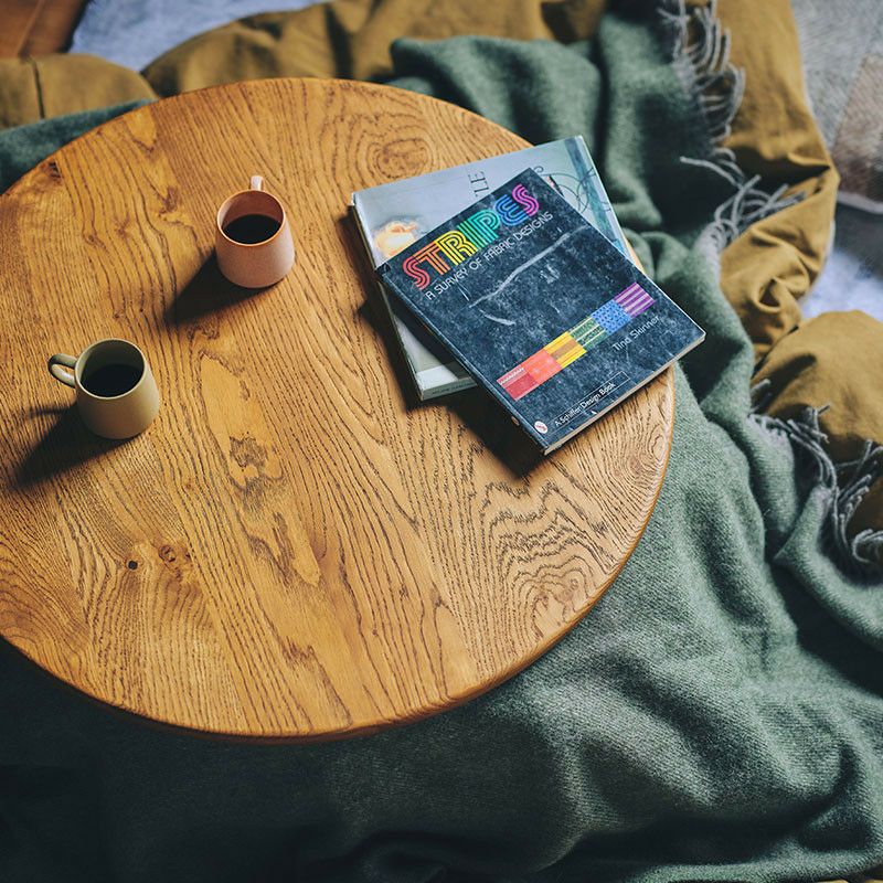 ラウンド型こたつテーブル｜MACKEY（マッキー）コーヒーテーブル