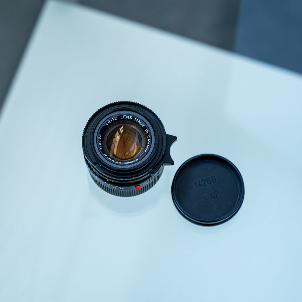 Leica Summicron 35mm f/2 4th (7枚玉) 【OH済み】 – Doppietta-Tokyo