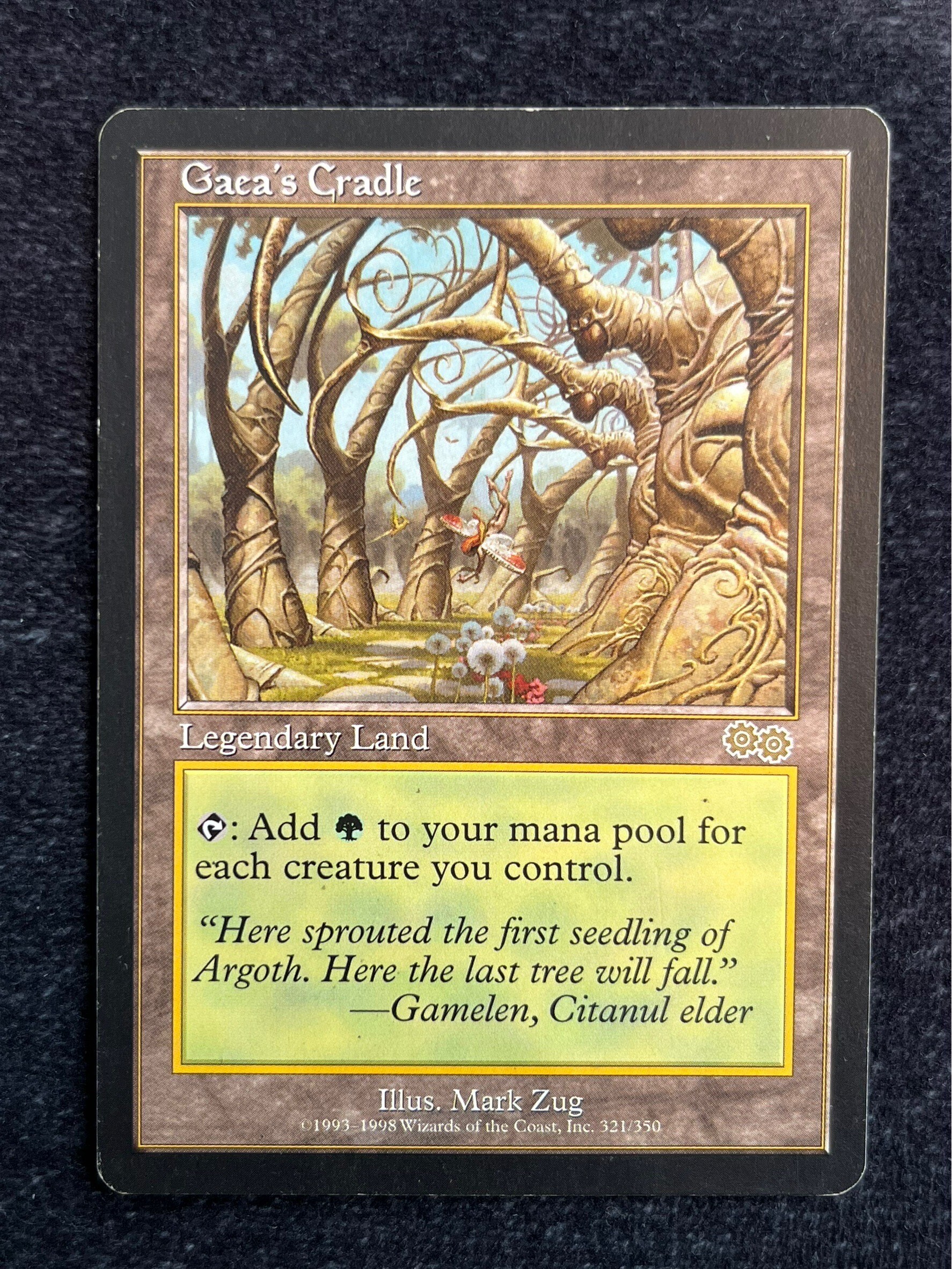 MTG ガイアの揺籃の地 日本語 ガイアの揺籃の地 [USG] 【BIGWEB | MTG