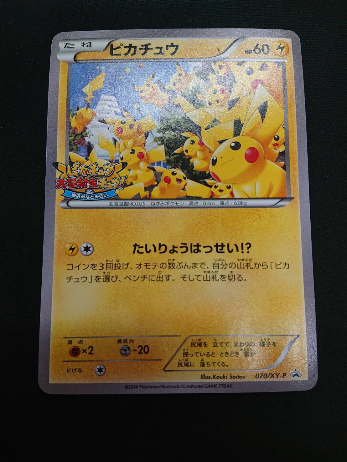 ピカチュウ ニコル　プロモ[XY-P] ポケカ ピカチュウ ニコル プロモ[XY-P] ポケカ ポケモンカード XY プロモ