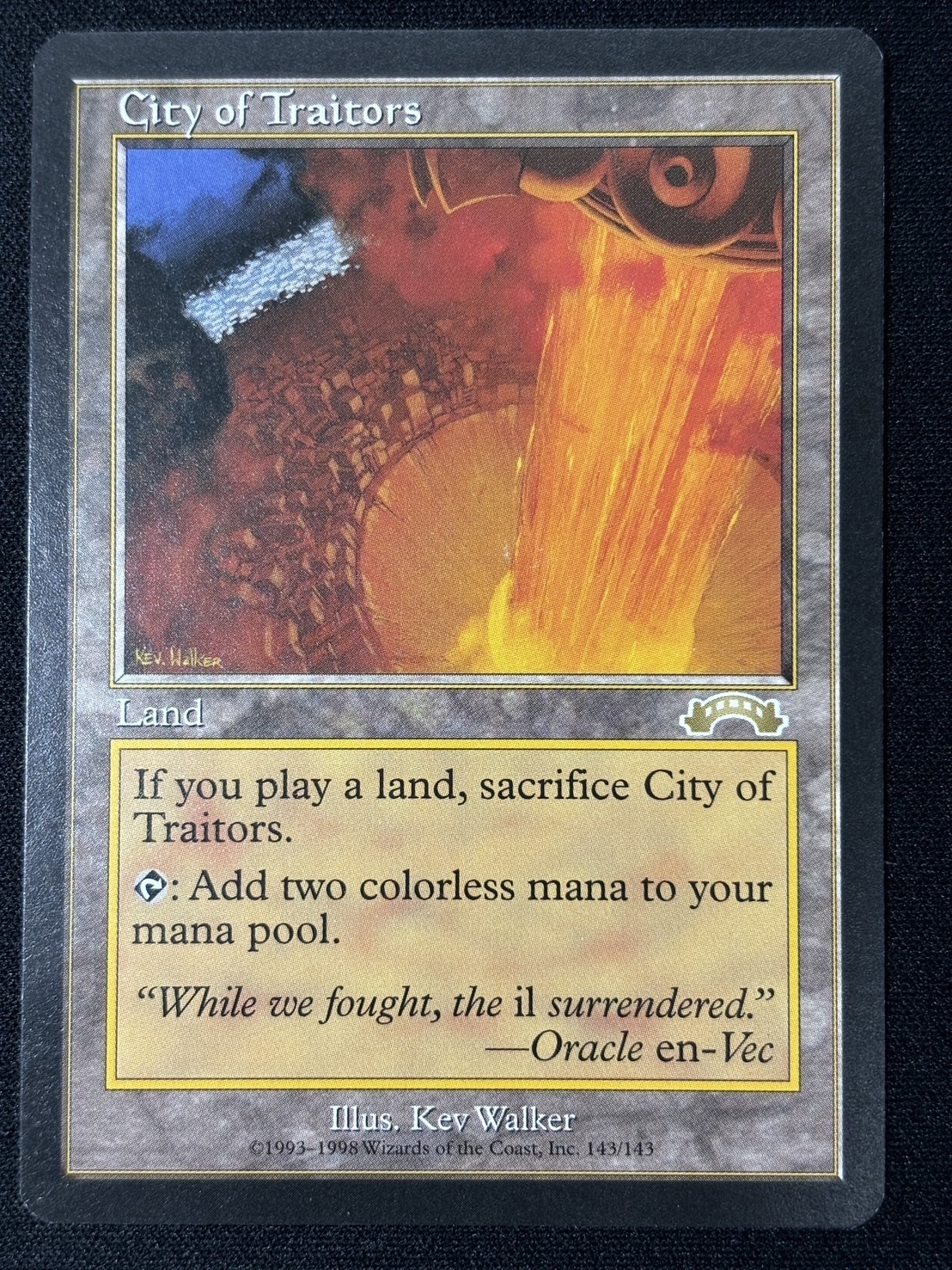 裏切り者の都/City of Traitors EXO MTG 再録禁止 【公式通販】