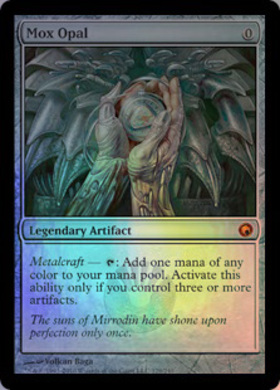 オパールのモックスMox Opal 英語foil マジック：ザ・ギャザリング