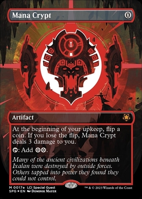 魔力の墓所 旧枠初版 英語版 mtg 魔力の墓所/Mana Crypt 旧枠 英語