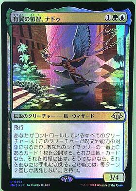 有翼の叡智、ナドゥ 統率者 edh 有翼の叡智、ナドゥ (Nadu, Winged