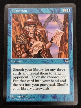 TMP)Intuition(MP)(EN)/直観 | 未登録 | ドラゴンスター | マジック