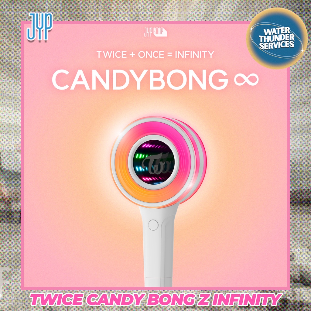 CANDY BONG ∞ ペンライト 2本 TWICE ペンライト ∞ TWICE トゥワイス