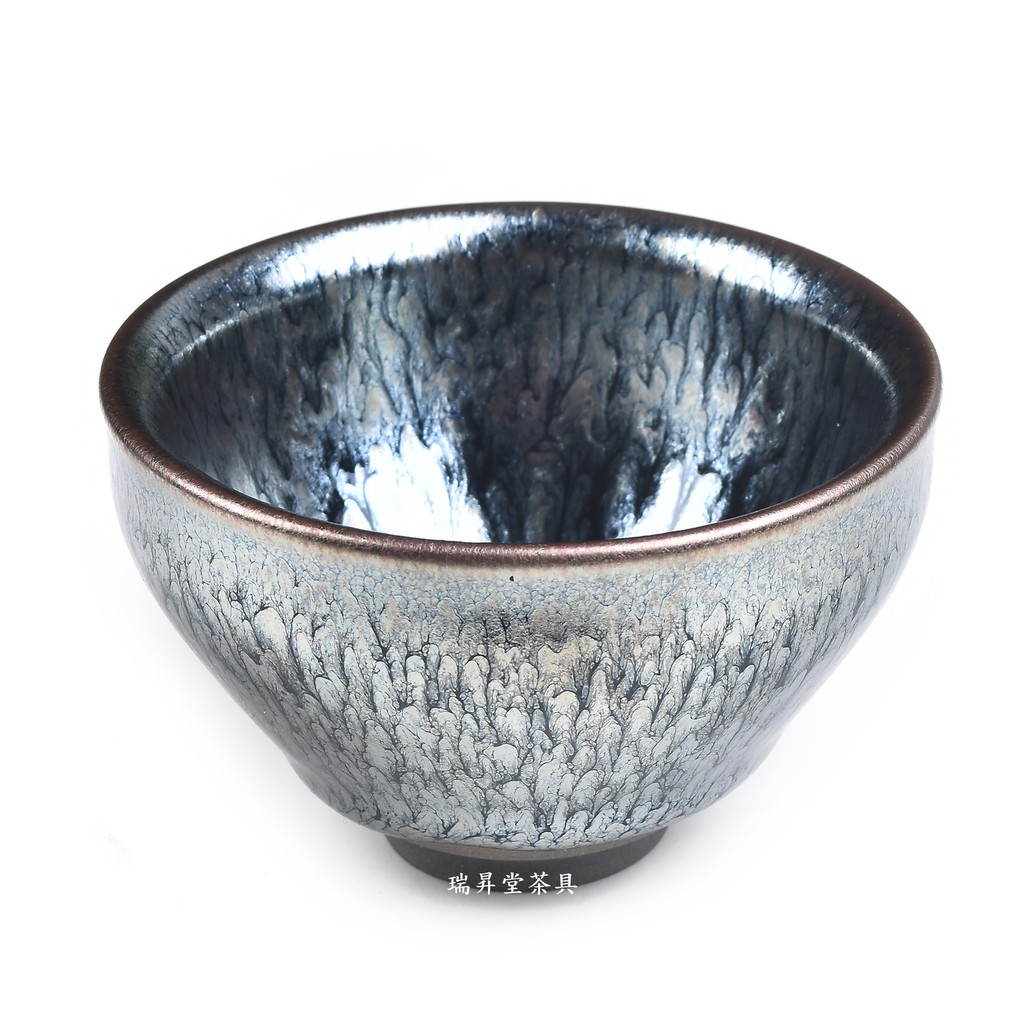 宋時代 油滴天目茶碗 建窯茶盞 唐物 古賞物茶道具 茶杯 盃 煎茶碗(A-89