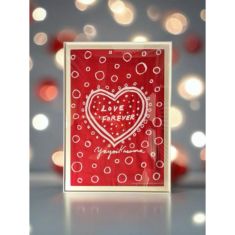 希少！草間彌生 LOVE FOREVERハート型小物入れ 【公式通販】