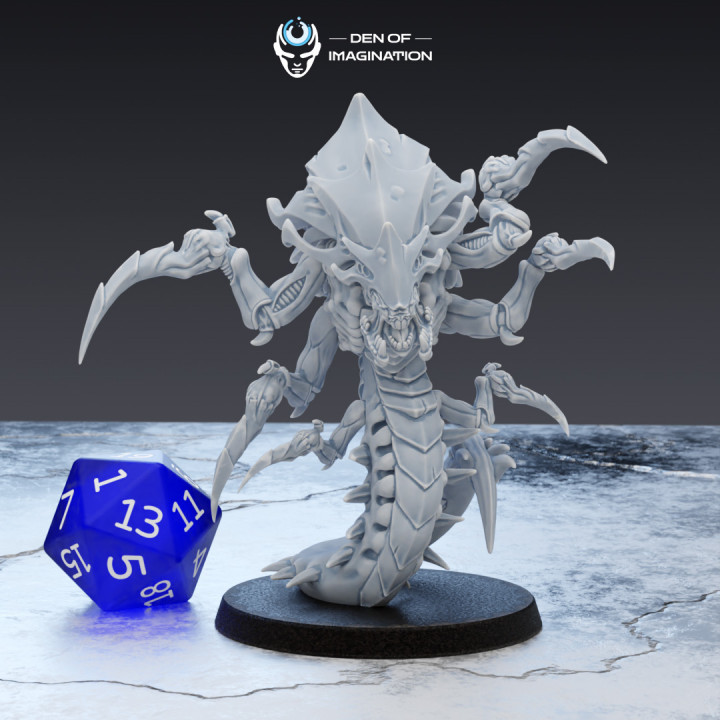 3D Printable Hive Kelth - Reavers Unit by WildMesh