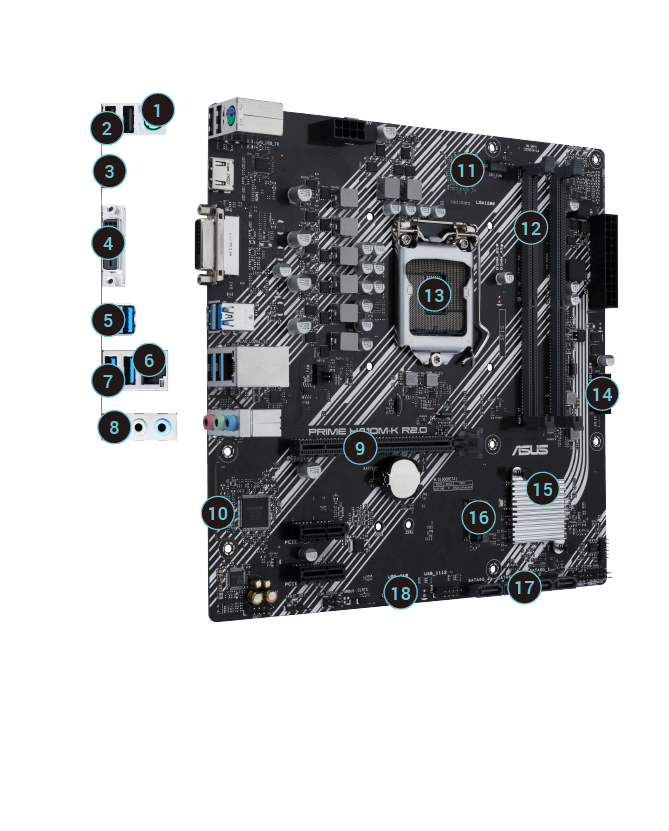 PRIME H410M-K R2.0｜Motherboards｜ASUS Global