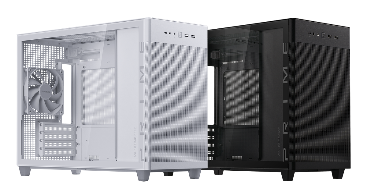 ASUS Prime AP201 Tempered Glass MicroATX Case｜Gaming Case｜ASUS USA