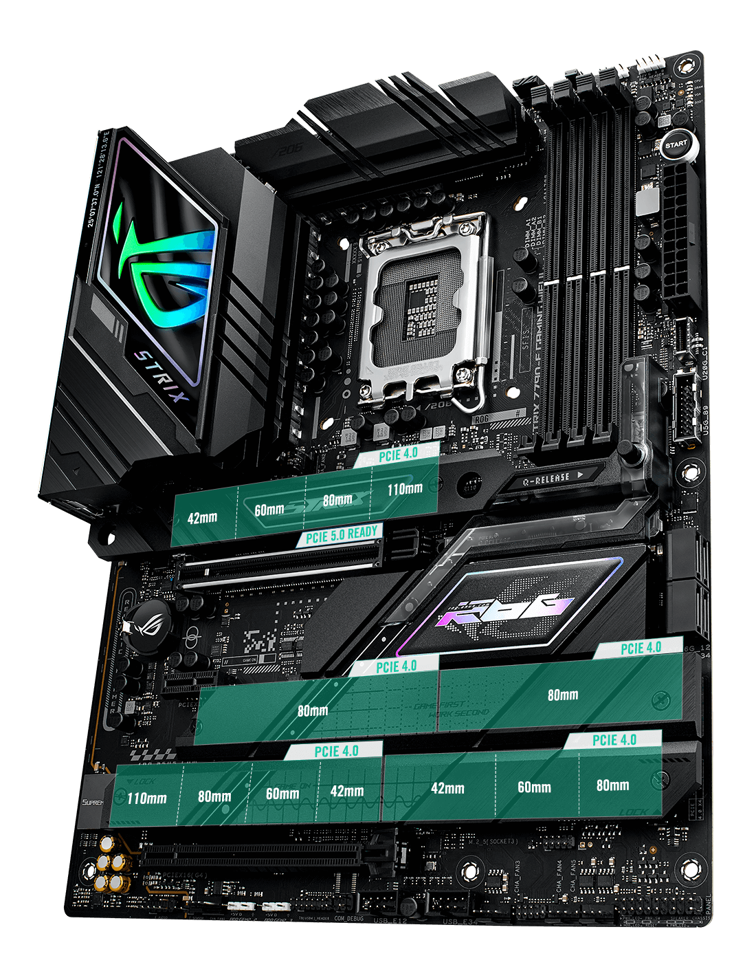 ROG STRIX Z790-F GAMING WIFI II | ROG Strix | Gaming Motherboards