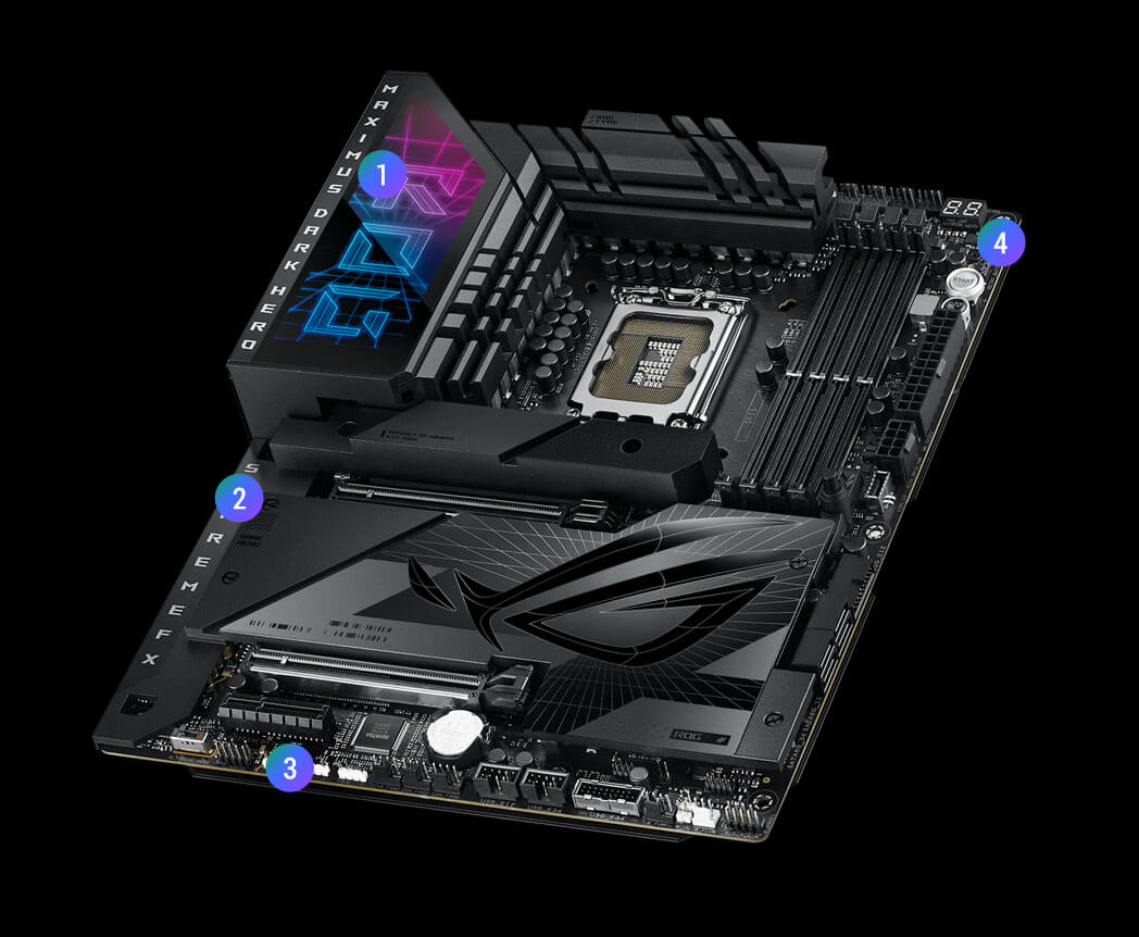 ROG MAXIMUS Z790 DARK HERO | ROG Maximus | Gaming Motherboards