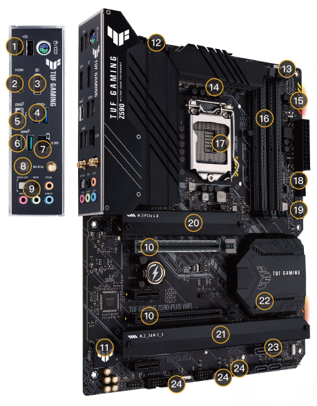 TUF Gaming Z590-PLUS WIFI｜Motherboards｜ASUS USA