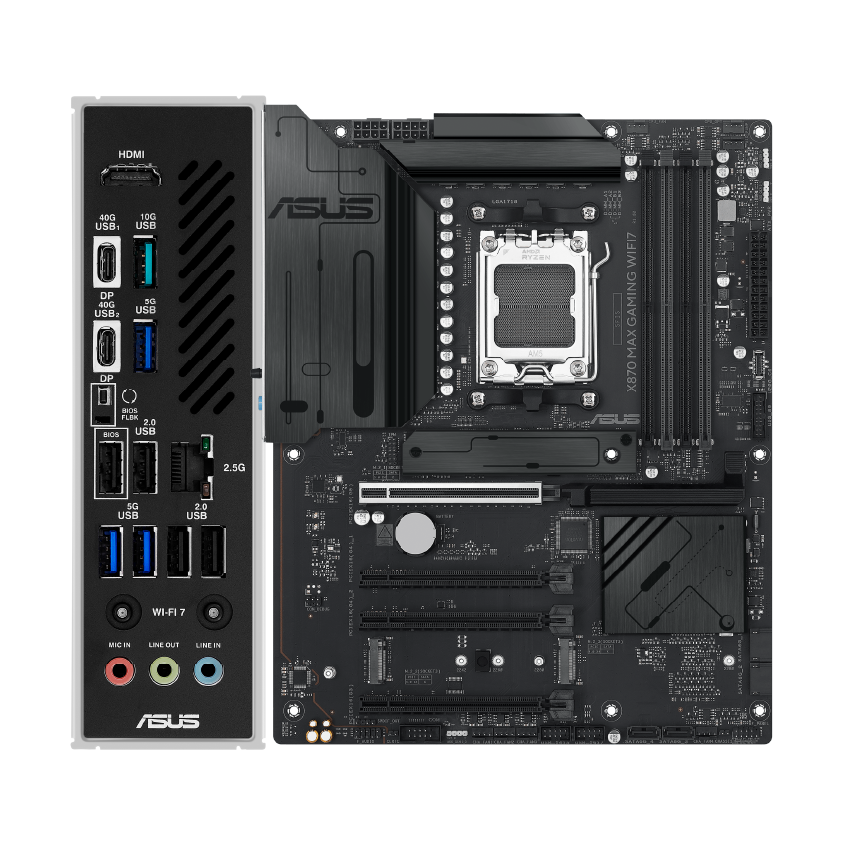 X870 MAX GAMING WIFI7｜Motherboards｜ASUS USA
