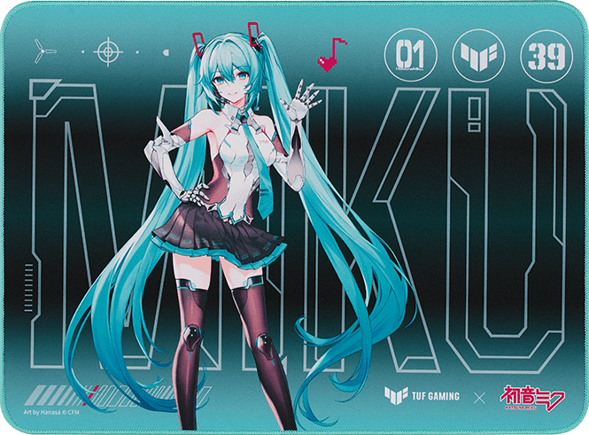 ASUS TUF Gaming P1 Hatsune Miku Edition｜Mice and Mouse Pads｜ASUS USA